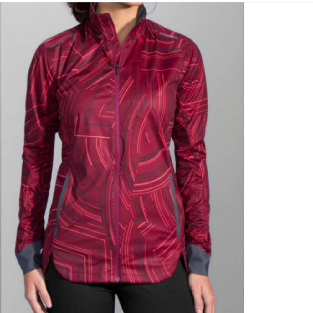 NWOT Brooks Women's Drift Shell Vented Running Jacket Size M